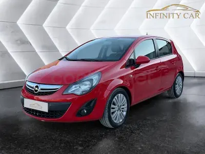 Usado Opel Corsa Excellence 100 CV (73 kW) 2014 Rojo Utilitario