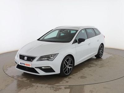 Blanco Usado 2018 Seat Leon FR Familiar | 18.099 € (Precio justo)