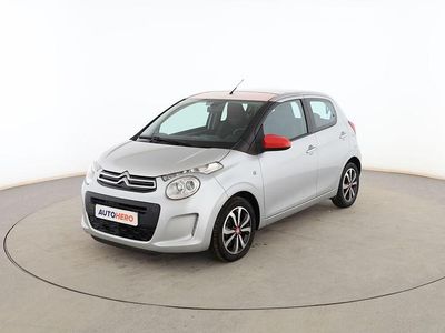 Usado Citroën C1 Feel 82 CV (60 kW) 2017 Plata Utilitario