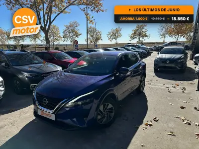 Usado Nissan Qashqai Acenta 158 CV (116 kW) 2023 Azul SUV