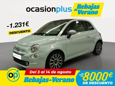 Usado Fiat 500 Dolcevita 70 CV (51 kW) 2024 Verde Utilitario