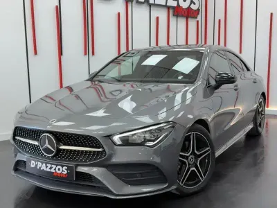Usado Mercedes CLA200 150 CV (110 kW) 2020 Gris / plata Berlina