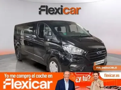 Usado Ford Transit Custom Trend 131 CV (96 kW) 2023 Negro Van