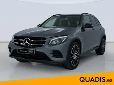 Usado Mercedes GLC250 211 CV (155 kW) 2018 Gris selenita SUV