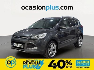 Usado Ford Kuga Titanium 140 CV (102 kW) 2014 Gris SUV