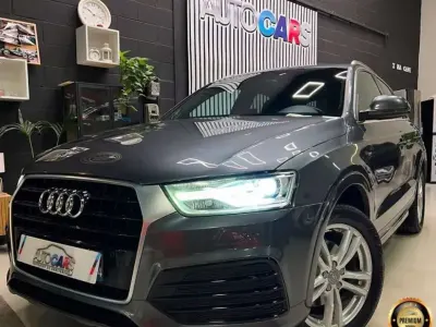 Usado Audi Q3 Sport 150 CV (110 kW) 2015 Gris SUV