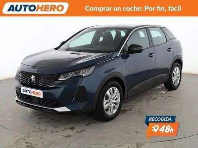 Begagnad Peugeot 3008 Active 131 HK (96 kW) 2022 Blå SUV