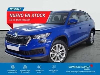 Usado Skoda Kodiaq Ambition 150 CV (110 kW) 2022 Azul SUV