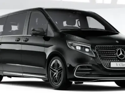 Uusi Mercedes V250 Avantgarde 190 HP (139 kW) 2025 Musta Tila-auto