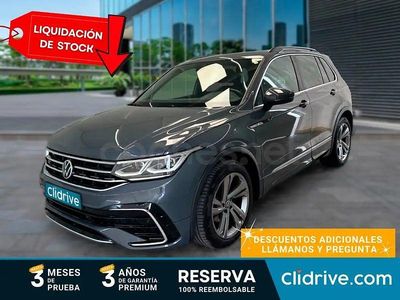 Usado VW Tiguan R-line 150 CV (110 kW) 2021 Gris / plata SUV