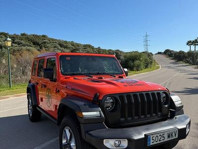 Naranja Usado 2019 Jeep Wrangler Unlimited Sahara SUV | 49.500 € (Precio justo)