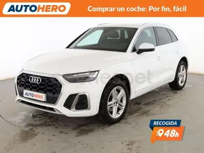 Usado Audi Q5 S-Line 204 CV (150 kW) 2022 Blanco SUV
