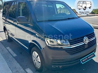 Usado VW Caravelle 110 CV (80 kW) 2020 Azul Monovolumen