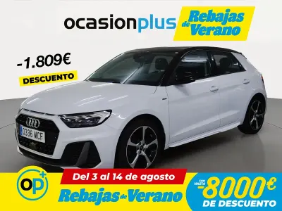 Usado Audi A1 S-Line 110 CV (80 kW) 2022 Blanco SUV