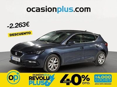 Usado Seat Leon Style 116 CV (85 kW) 2025 Gris Berlina