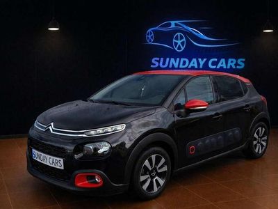 Negro Usado 2019 Citroën C3 Feel Utilitario | 9890 € (Precio justo)