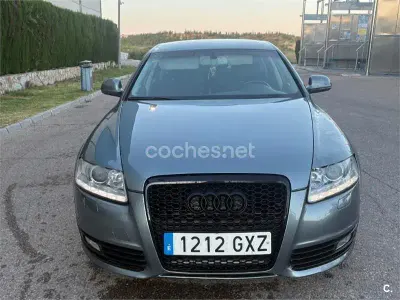 Usado Audi A6 190 CV (139 kW) 2010 Gris / plata Berlina