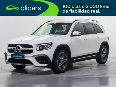 Usado Mercedes GLB200 150 CV (110 kW) 2022 Blanco SUV