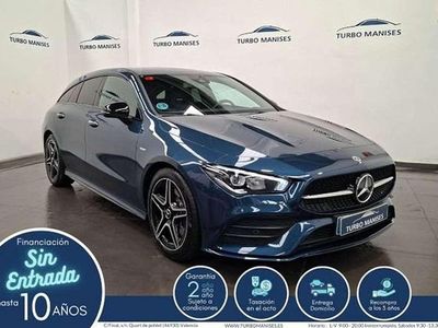 Usado Mercedes CLA200 Shooting Brake 163 CV (119 kW) 2021 Azul Familiar