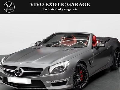 Usado Mercedes SL63 AMG AMG 537 CV (394 kW) 2012 Gris / plata Descapotable