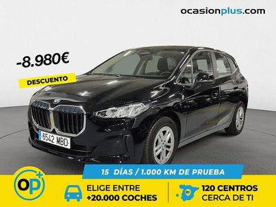 Usado BMW 218 Active Tourer 136 CV (100 kW) 2022 Negro Monovolumen