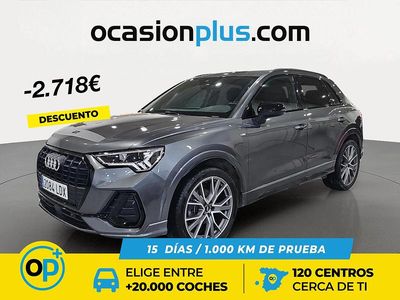 Usado Audi Q3 S-Line 150 CV (110 kW) 2020 Gris SUV