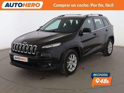 Usado Jeep Cherokee Longitude 141 CV (103 kW) 2017 Negro SUV