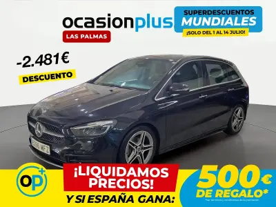Usado Mercedes B200 150 CV (110 kW) 2023 Negro Utilitario