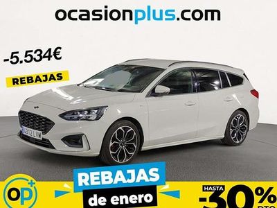 Blanco Usado 2021 Ford Focus ST-Line X Familiar | 16.319 € (Buen precio)