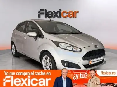 Usado Ford Fiesta Trend 82 CV (60 kW) 2016 Gris Utilitario