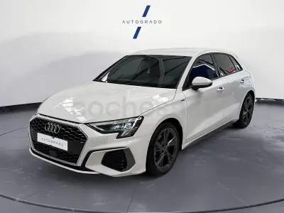 Usado Audi A3 S-Line 150 CV (110 kW) 2022 Blanco Berlina