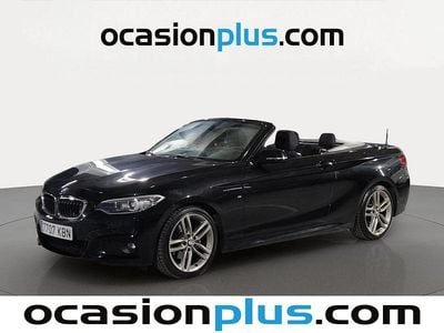 Negro Usado 2017 BMW 220 Descapotable | 23.139 € (Precio justo)