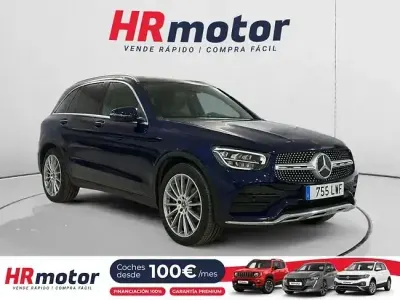 Usado Mercedes GLC220 194 CV (142 kW) 2022 Azul SUV