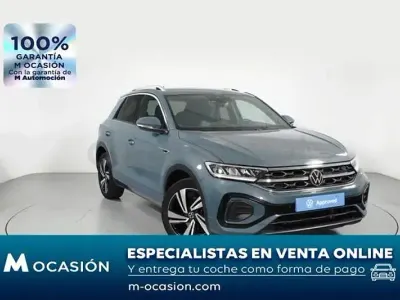 Usado VW T-Roc R-line 150 CV (110 kW) 2022 Azul SUV