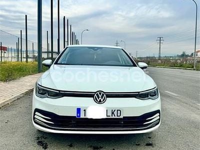 Usado VW Golf VIII Style 150 CV (110 kW) 2020 Blanco Berlina