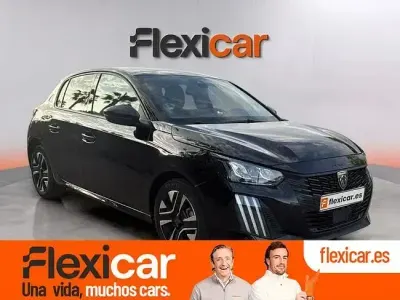 Usado Peugeot 208 Allure 100 CV (73 kW) 2025 Negro Utilitario