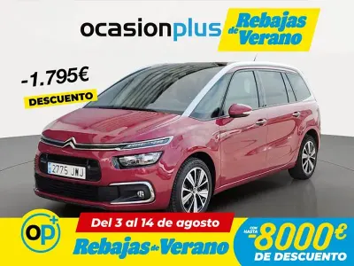 Usado Citroën Grand C4 Picasso Feel 120 CV (88 kW) 2017 Rojo Monovolumen