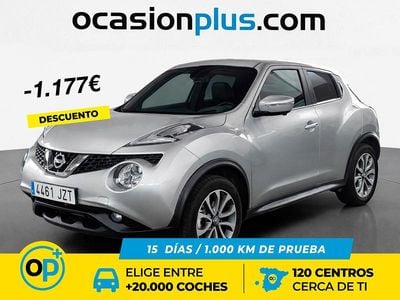 Usado Nissan Juke Tekna 190 CV (139 kW) 2017 Gris SUV