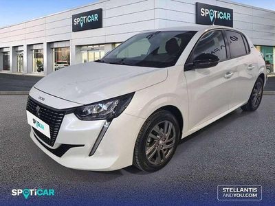 Usado Peugeot 208 Active 75 CV (55 kW) 2022 Blanco Utilitario