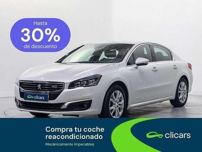 Usado Peugeot 508 Allure 120 CV (88 kW) 2016 Blanco Berlina