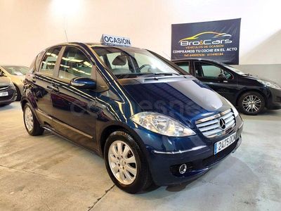 Usado Mercedes A170 Elegance 116 CV (85 kW) 2004 Azul Monovolumen