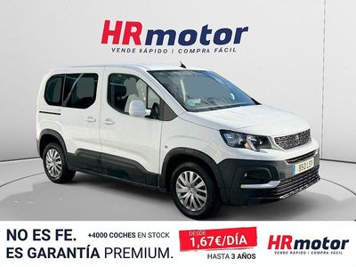 Usado Peugeot Rifter Active 110 CV (80 kW) 2021 Blanco Monovolumen