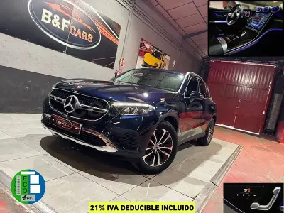 Usado Mercedes GLC220 194 CV (142 kW) 2024 Azul SUV