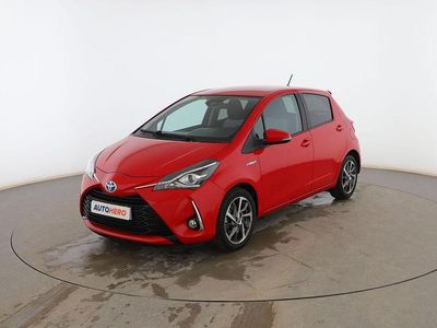 Usado Toyota Yaris Hybrid Active 101 CV (74 kW) 2020 Rojo Berlina