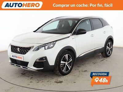 Usado Peugeot 3008 GT-line 130 CV (95 kW) 2019 Blanco SUV