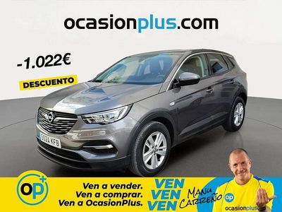 Usado Opel Grandland X Selective 130 HP (95 kW) 2017 Cinzento SUV