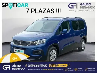 Usado Peugeot Rifter Allure 130 CV (95 kW) 2021 Azul Monovolumen