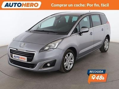 Gris Usado 2016 Peugeot 5008 Style Monovolumen | 9299 € (Precio justo)