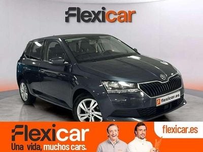 Usado Skoda Fabia Ambition 60 CV (44 kW) 2020 Azul Utilitario