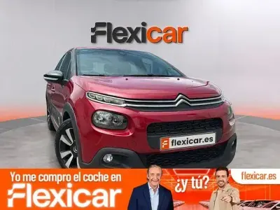 Usado Citroën C3 Feel 99 CV (72 kW) 2018 Rojo Utilitario